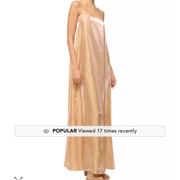 Staud Delfina dress rose gold - Picture 1 of 4